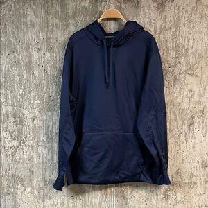 NIKE Men's Therma Dri-Fit Pullover Hoodie Size XL In Navy